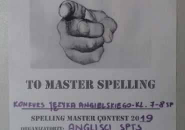 We want YOU to master spelling!