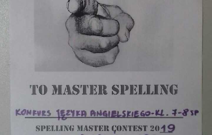 We want YOU to master spelling!