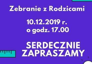 Zebranie z Rodzicami