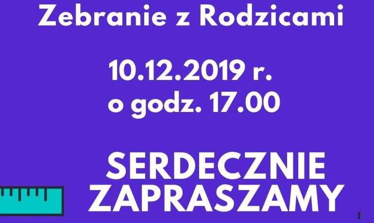 Zebranie z Rodzicami