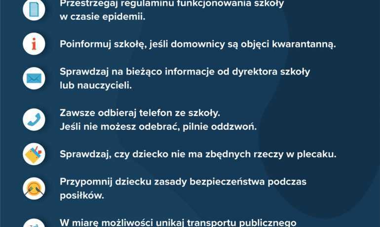 Bezpieczny powrót do szkoły